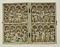 Diptychon, Frankreich, 14. Jh.