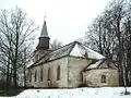 Dzirciems: (Gemeinde Zentene) Lutherische Kirche