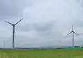 Beide Windkraftanlagen E-126 bei Potzneusiedl