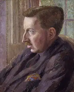 Porträt E. M. Forster von Dora Carrington, 1924/25