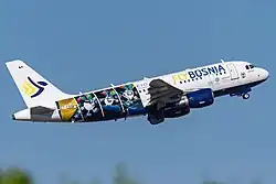 A319 der Flybosnia