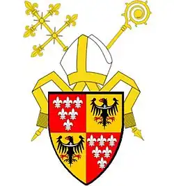 Modernes Wappen des Erzbistums