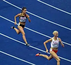 Iga Baumgart – ausgeschieden als Sechste in 52,02 s