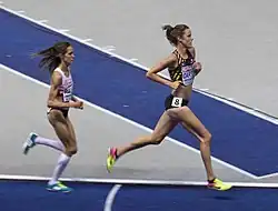 Louise Carton (rechts) kam auf den siebten Platz