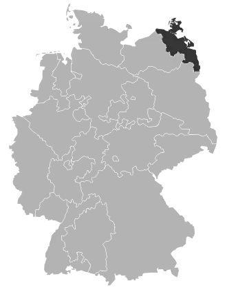 Karte der Pommerschen Evangelischen Kirche