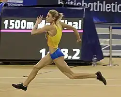 Julija Lewtschenko Rang vierzehn mit 1,85 m