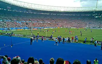 Der Elfmeter vom Spiel Kroatien gegen Österreich der EURO 2008