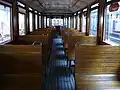 Innenansicht des Triebwagens 2