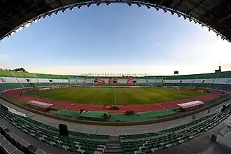 Innenraumpanorama des Estadio Ramon Tahuichi Aguilera Costas (August 2022)