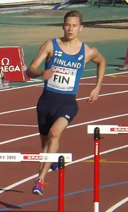 Oskari Mörö – ausgeschieden als Fünfter seines Vorlaufs