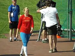 Jekaterina Strokowa belegte Rang neun