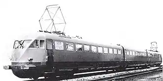 ETR.212, der die Rekordfahrt Florenz–Mailand ausführte