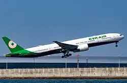 Boeing 777-300ER der EVA Air