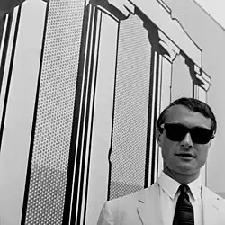 Roy Lichtenstein, Venedig 1966, Foto von Erhard Wehrmann.