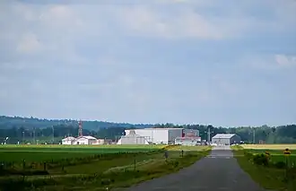 Der Flughafen bei Earlton