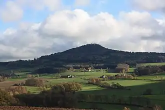 Der Ebersberg mit Burgruine