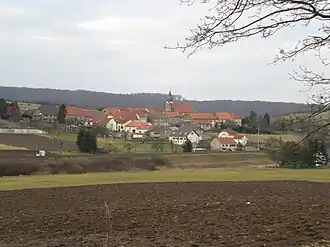 Strecke bei Ebersviller-la-Petite