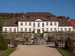 Oberer Abteigarten mit Orangerie (2017)