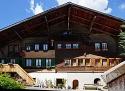 Doppelbauernhaus von 1550 in Zweisimmen