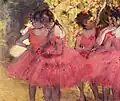 Edgar Degas: Tänzerinnen in Rosa 1884