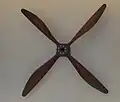 Original-Vierblattpropeller der F.E.8