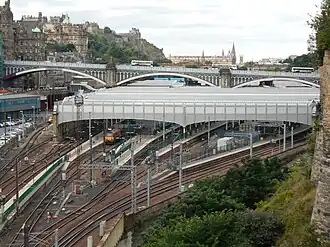 Bahnhof Edinburgh Waverley