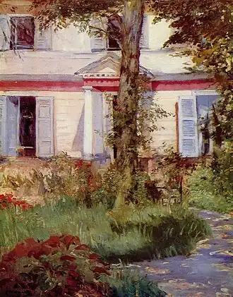 Landhaus in Rueil (Édouard Manet)