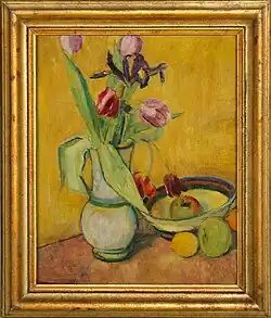 Stillleben mit Tulpen (1923)