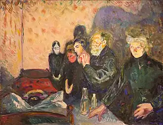 Todeskampf (Edvard Munch)