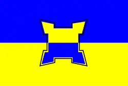 Flagge des Ortes Een