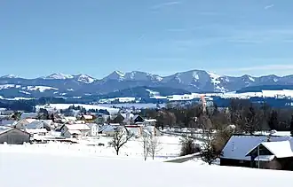 Eglofs, Winter im Westallgäu