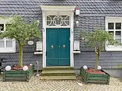 Hauseingang Baudenkmal Ehringhausen 63