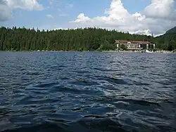 Blick über den Eibsee
