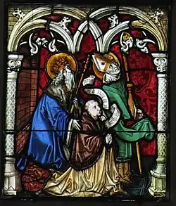 Stifterbild mit dem heiligen Richard und dem heiligen Brictius