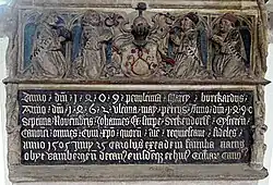 Epitaph mit Wappen im Eichstätter Dom