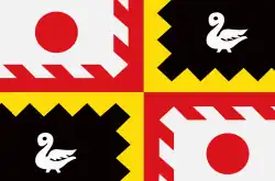 Flagge der Gemeinde Eijsden-Margraten