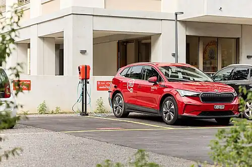 Rund ein Fünftel der Fahrzeuge sind elektrisch (Stand 2024).