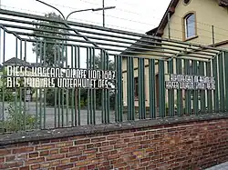 Abgrenzung der ehemaligen Kaserne