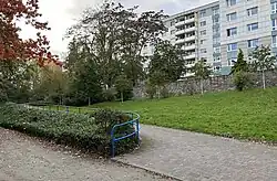 Einmündung des Krummen Bergs auf das Knochenhauerufer, 2023