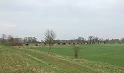 Eisenbahn-Flutbrücke über die Ehle östlich von Magdeburg