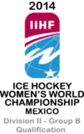 Logo der Weltmeisterschaft der Division IIB der Frauen – Qualifikation