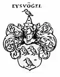 Wappen der Nürnberger Patrizier-Familie Eisvogel