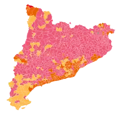 Mehrheiten in den Gemeinden
