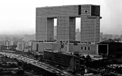 Das Elefantengebäude von Norden