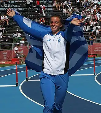 Elina Tzengko – 57,12 m