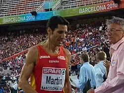 Eliseo Martín wurde Neunter