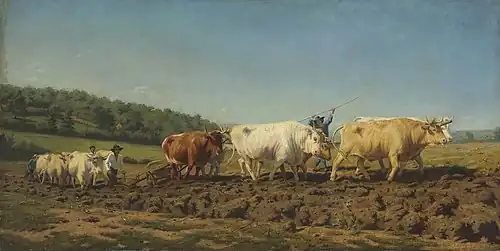 Ploughing in the Nivernais