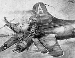 Kriegsberichter: „Ich ramme“, Berliner Illustrirte Zeitung, 1944