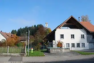 Blick auf die Kirche