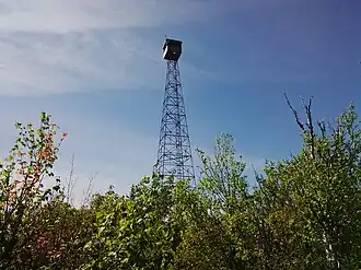 Feuerwachturm Ellis Fire Tower, Ishpatina Ridge